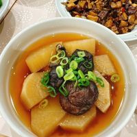 可能是香菇和豆腐的圖像