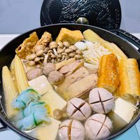 可能是火鍋和豆腐的圖像