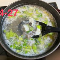 可能是粥和文字的圖像