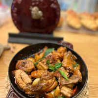 可能是香菇、豆腐和文字的圖像