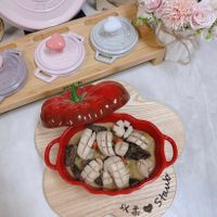 可能是豆腐、火鍋和文字的圖像