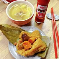可能是粥和文字的圖像