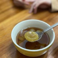 可能是粥和龍眼的圖像