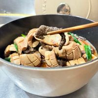 可能是拉麵、豆腐、粥和香菇的圖像