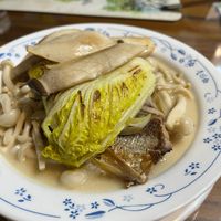 可能是拉麵和香菇的圖像