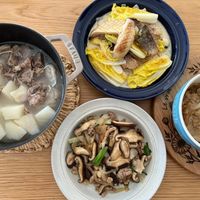可能是香菇、豆腐和文字的圖像
