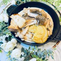 可能是香菇和豆腐的圖像