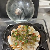 可能是蝦和西班牙大鍋飯的圖像