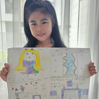 可能是 1 人、小孩和文字的插圖