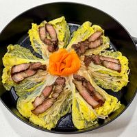 可能是煙燻鮭魚和文字的圖像