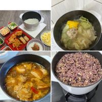可能是豆腐、粥、炒飯和文字的圖像