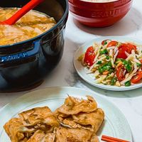 可能是豆腐和麵的圖像