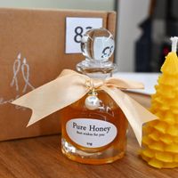 可能是香氛和顯示的文字是「 8 Pure PuHoney for Best wishes Honey you 50g 」的圖像