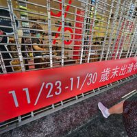 可能是一或多人、風鈴、伏見稻荷大社和文字的圖像