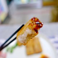 可能是壽司和豆腐的圖像