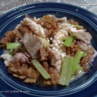 可能是食物和顯示的文字是「 Taken with Zenfone 4series series 」的圖像