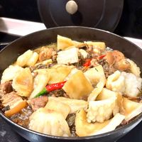 可能是火鍋和豆腐的圖像