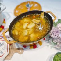 可能是火鍋和豆腐的圖像