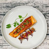 可能是煙燻鮭魚的圖像