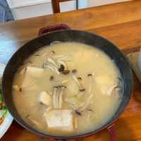 可能是豆腐、香菇和粥的圖像