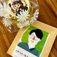 可能是茶、千日紅和文字的圖像