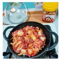 可能是炒飯、豆腐和西班牙大鍋飯的圖像