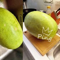 可能是西瓜和顯示的文字是「 M Ping 」的圖像