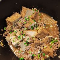可能是豆腐和炒飯的圖像