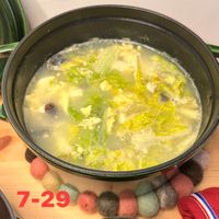 可能是粥、豆腐、火鍋和文字的圖像