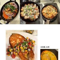 可能是牧羊人派、豆煮玉米、西班牙大鍋飯和顯示的文字是「 QUIET LIFE InstaMag 北投區， 北投區,台灣 台灣 7月31日,2025 2025 」的圖像