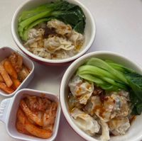 可能是粥、拉麵、港式點心和麵的圖像
