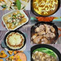 可能是麵、豆腐、炒麵、粥和文字的圖像
