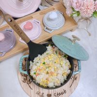 可能是炒飯和文字的圖像