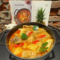可能是豆腐、火鍋和文字的圖像