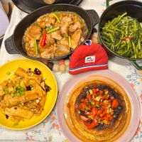 可能是炒麵和豆腐的圖像