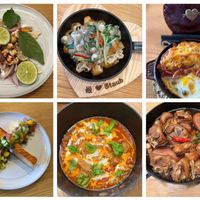 可能是豆腐、拉麵、炒飯、炒麵、麵和文字的圖像