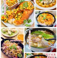 可能是麵、豆腐、拉麵、炒麵、炒飯和文字的圖像