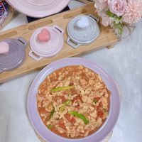 可能是豆腐、牧羊人派和文字的圖像