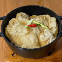 可能是拉麵、港式點心和豆腐的圖像