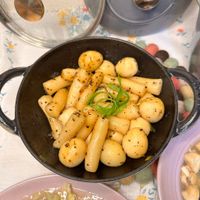 可能是豆腐和香菇的圖像
