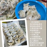 可能是 1 人、半圓形餡餅、港式點心和顯示的文字是「 13:30 Facebook Facebook 《菜肉純》 我的純餡真多 搞到最後像餃子 元實造型真可愛 有點像魚餃~ 一斤大鈍皮 一斤青江菜 一斤细豬紋肉 紫菜蝦皮烘烤後 加入調味料 再用煮好的館使們 直接沖入另一鍋 元寶館純排隊真可愛日100 100 元寶餵純排隊真可愛 今天·12：44 今天， 12:44 ဂ3 動態 f Facebook 瀏覽 傳送 更 更多」的圖像