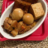 可能是豆腐和拉麵的圖像
