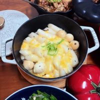 可能是義大利麵和豆腐的圖像