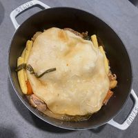 可能是牧羊人派、水波蛋和歐姆蛋的圖像