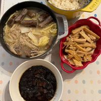 可能是豆腐和香菇的圖像
