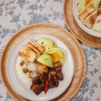 可能是豆腐、肉排和顯示的文字是「 U ታና 楊太太廚房烘焙筆記」的圖像