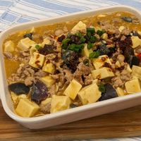 可能是火鍋、牧羊人派和豆腐的圖像