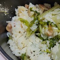 可能是粥、炒飯和文字的圖像