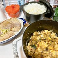 可能是豆腐、炒飯和文字的圖像