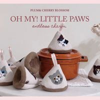 可能是顯示的文字是「 PLUM& CHERRY BLOSSOM OH MY! LITTLE HMY!LITTLEPAWS PAWS endless charin CHE PLUM& CHER PLUM& NOTE CHE PLUM& CHER PLUM& が」的圖像